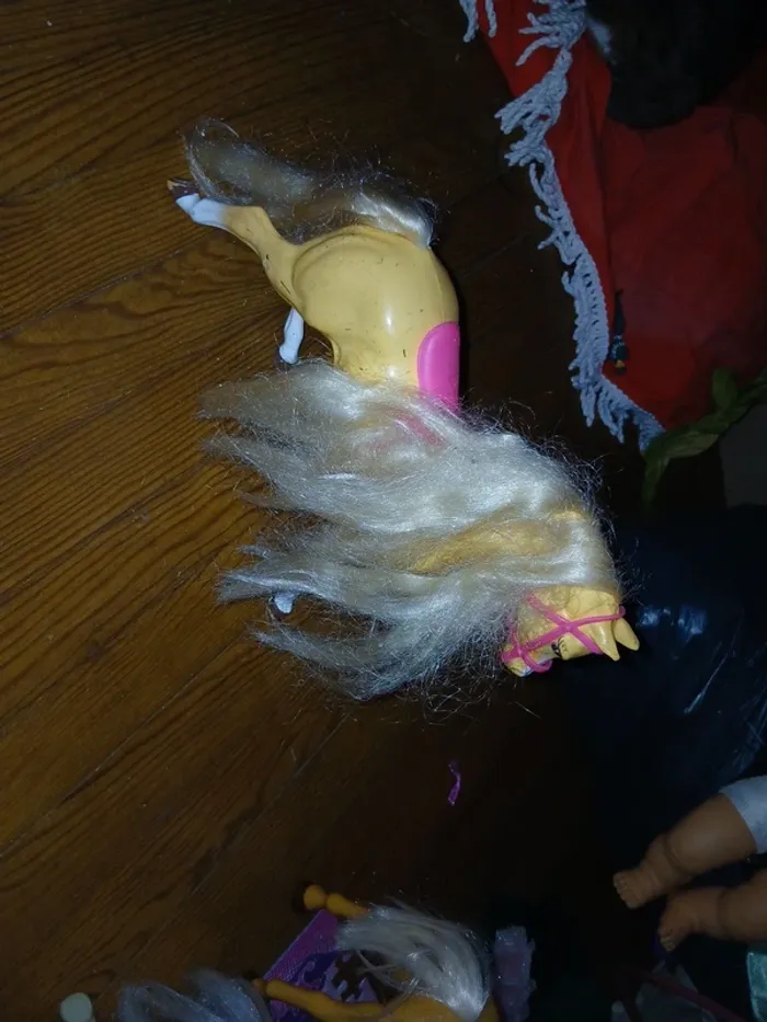 Lot cheval Barbie - photo numéro 9