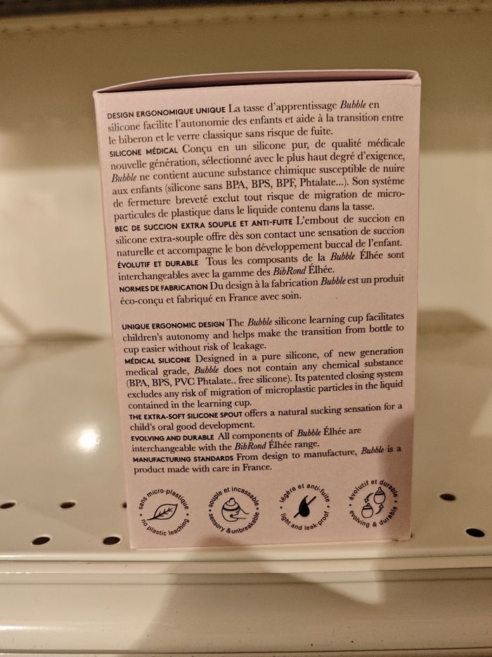 Biberon elhee bubble - photo numéro 3
