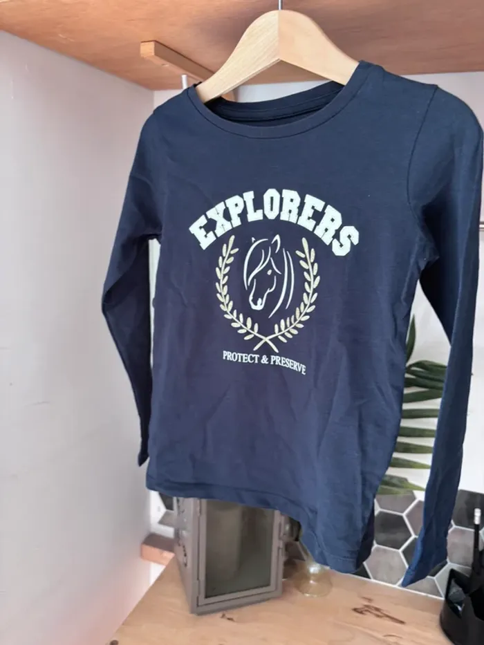 👕 T-shirt à manches longues • Gémo • 5 ans - photo numéro 2