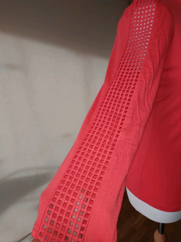 🧡🧡 Superbe pull fin manches ajouré M&S 🧡🧡 - photo numéro 3