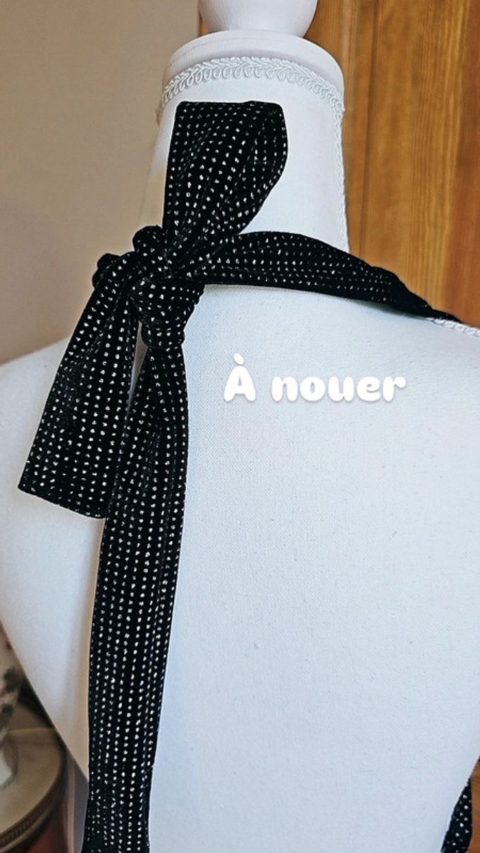 Body noir glitter strass S Mango - photo numéro 2