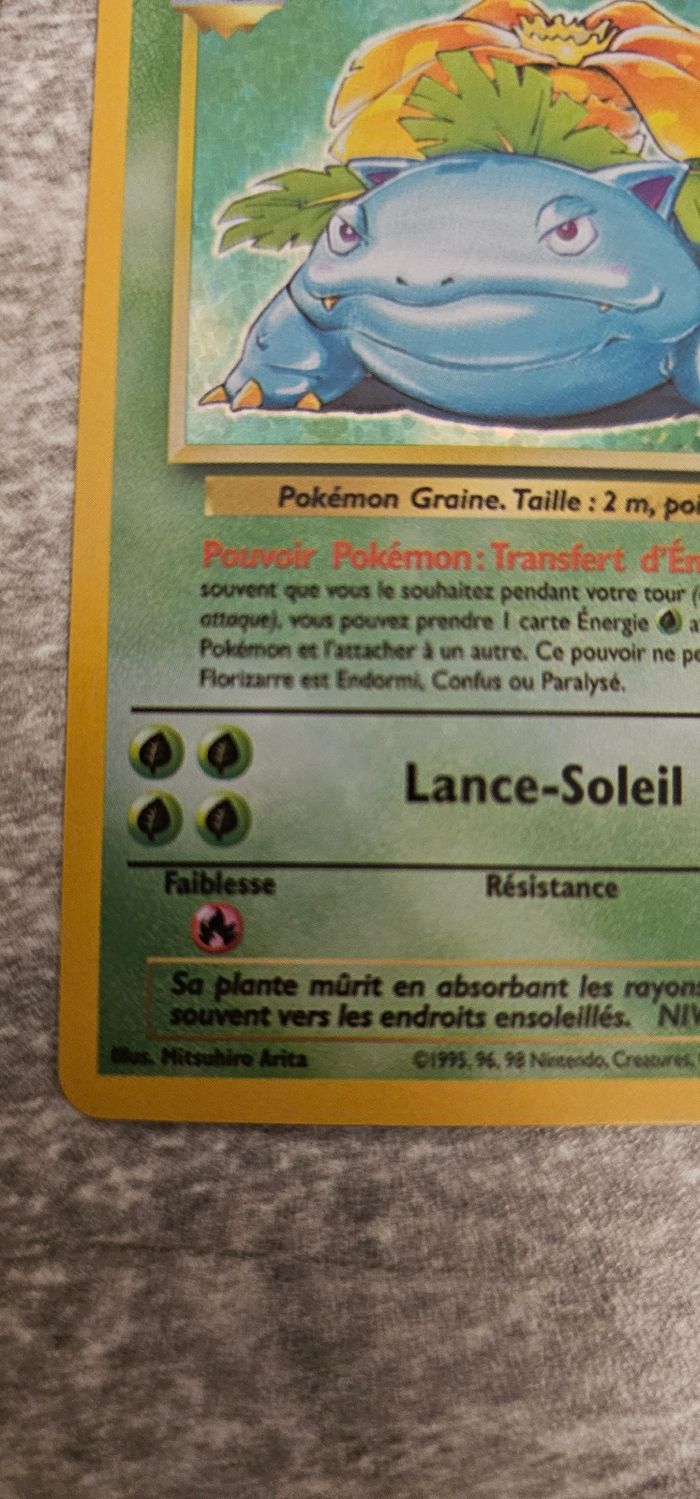 Carte Pokémon Florizarre Célébration 25 ans - photo numéro 4