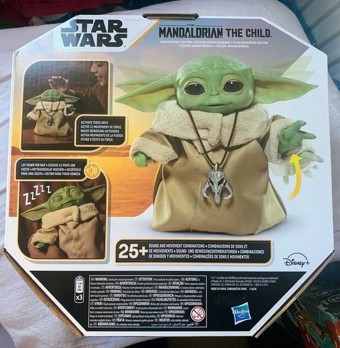 Poupée Baby Yoda - Le Mandalorien - L’enfant - Edition animatronique Hasbro - photo numéro 3