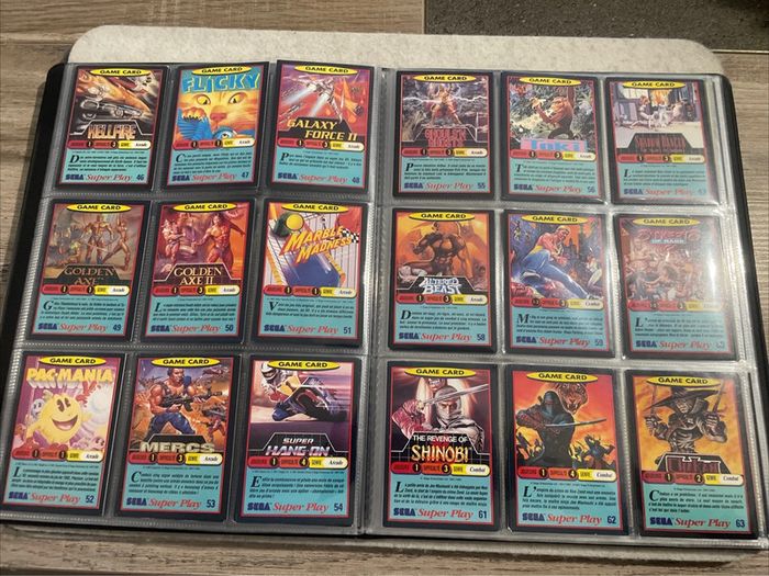 Collection Fullset Panini Sega Super Play Version Française TBE (120/120) Rare - photo numéro 4