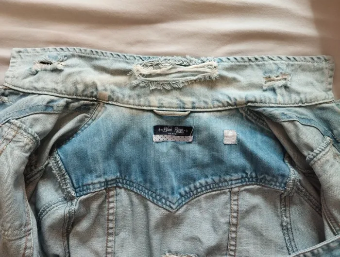 Veste en jeans Blue Rags - taille 38 🎀 - photo numéro 5