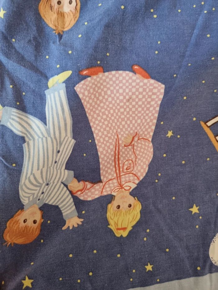 Parure de lit vintage bonne nuit les petits - photo numéro 3