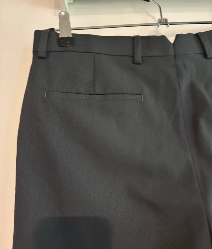 Pantalon de costume bleu gris Jules – T36 – Neuf - photo numéro 4