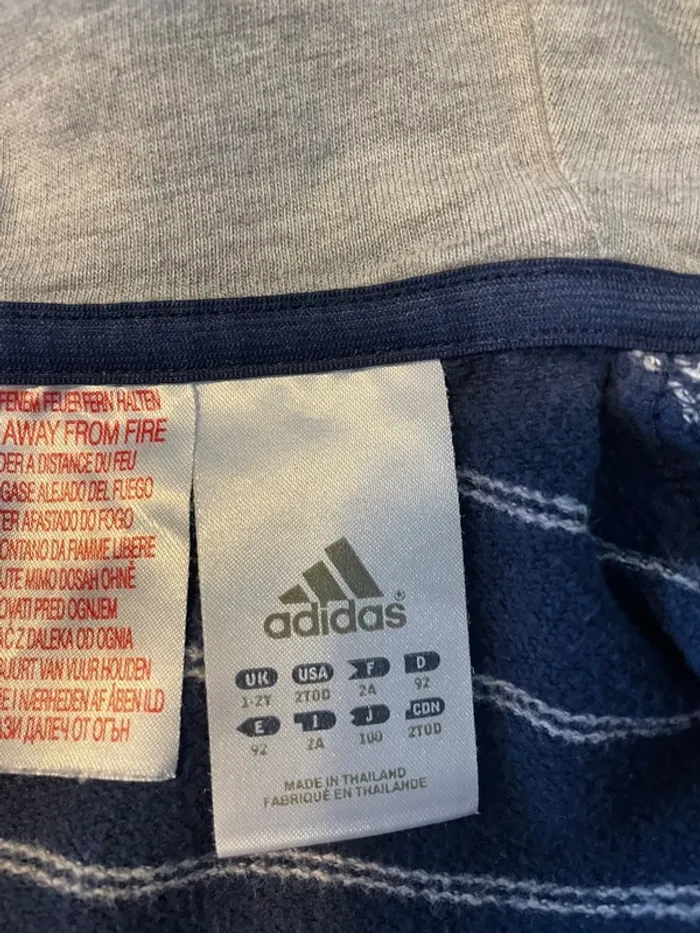 Veste adidas style vintage 2 ans - photo numéro 6
