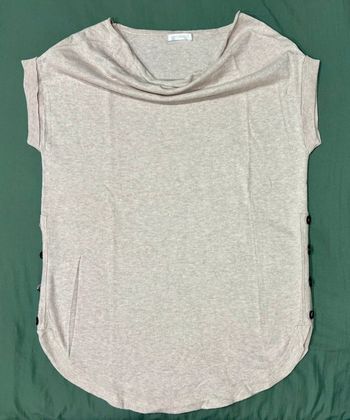 Pull long beige taille L