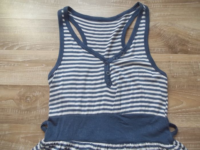 Robe jersey marinière estivale - photo numéro 2