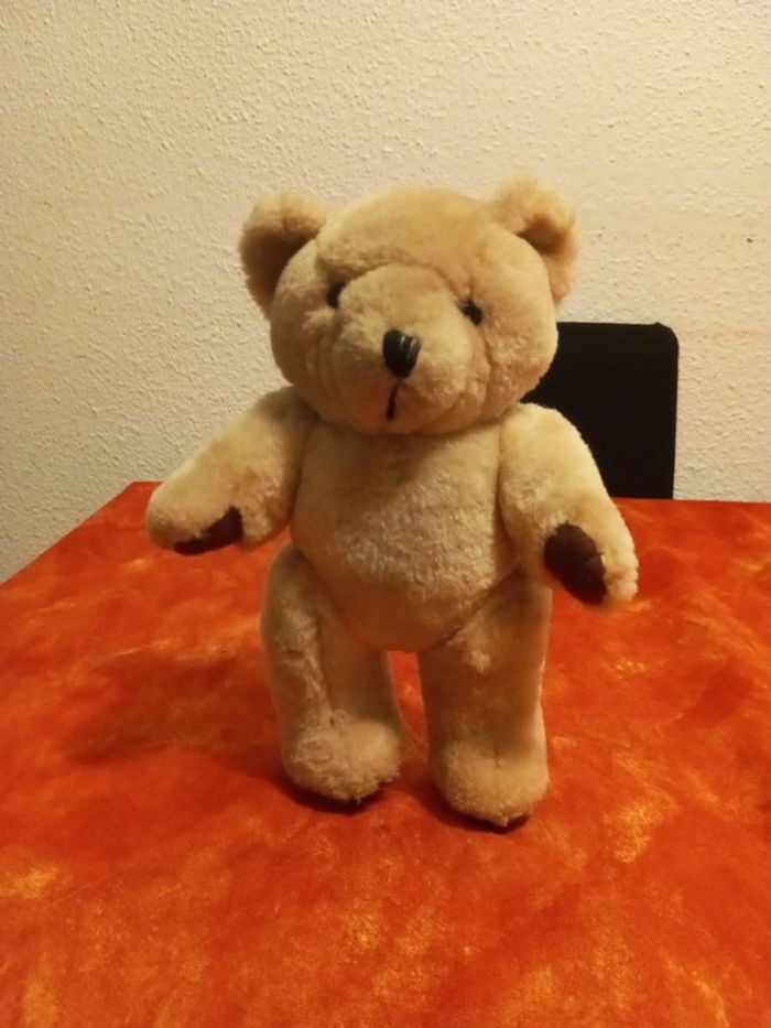 Ourson beige articulé vintage - photo numéro 3