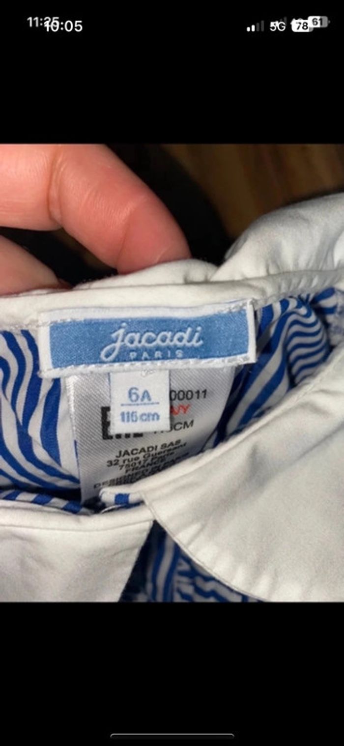Blouse Jacadi 6 ans - photo numéro 3