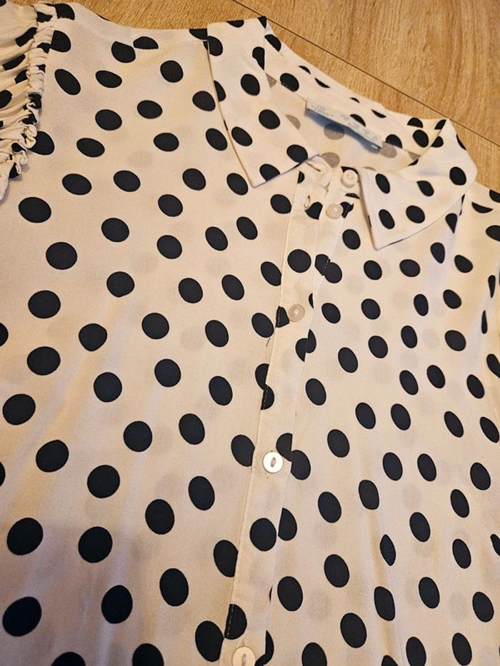 Blouse à pois - photo numéro 2