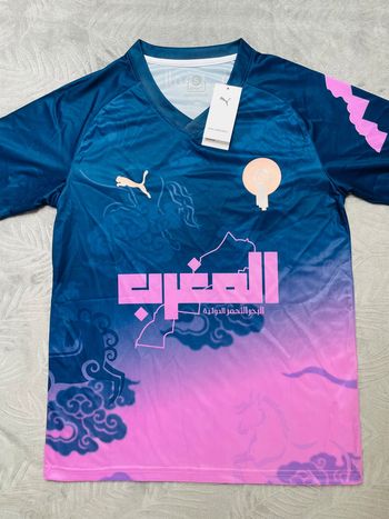 Maillot concept foot Maroc violet taille S
