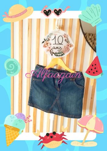 Jupe en jean 10ans nky