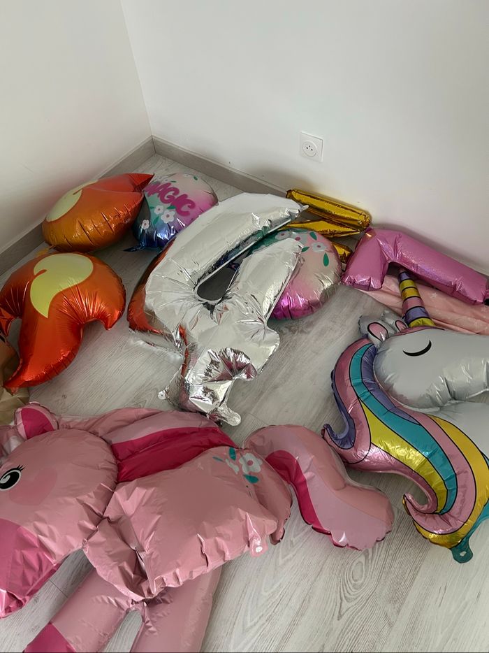 Lit de ballons réutilisables