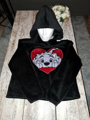 Haut velour chaud 101 dalmatien St Valentin