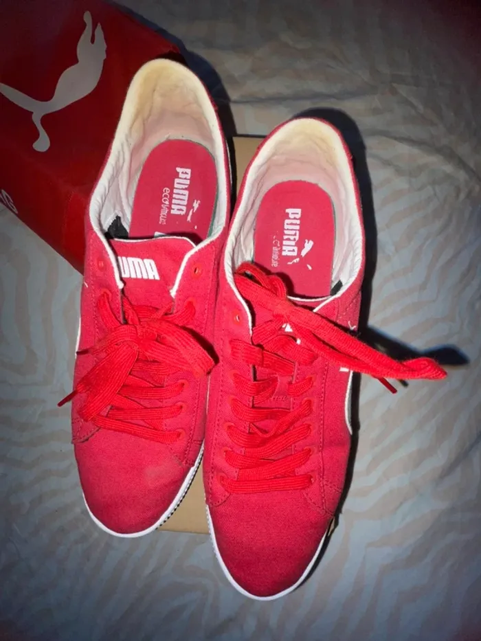Basket puma rouge - photo numéro 4