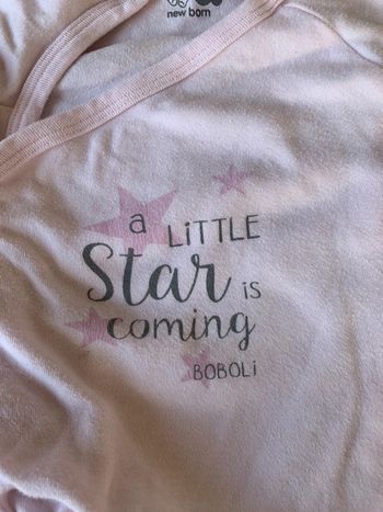 Lot de 2 bodies Boboli taille 12 mois