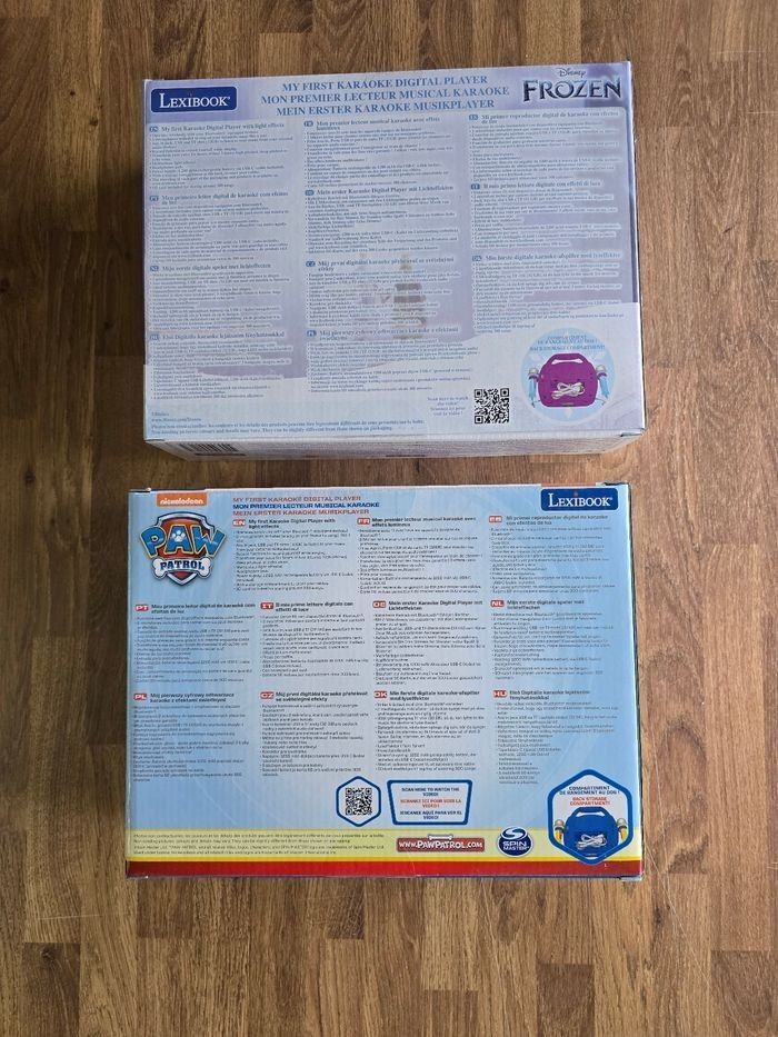 Karaoké LEXIBOOK Bluetooth La Pat' Patrouille ou La Reine des Neiges - photo numéro 2