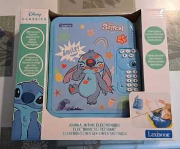 Journal intime électronique Stitch 