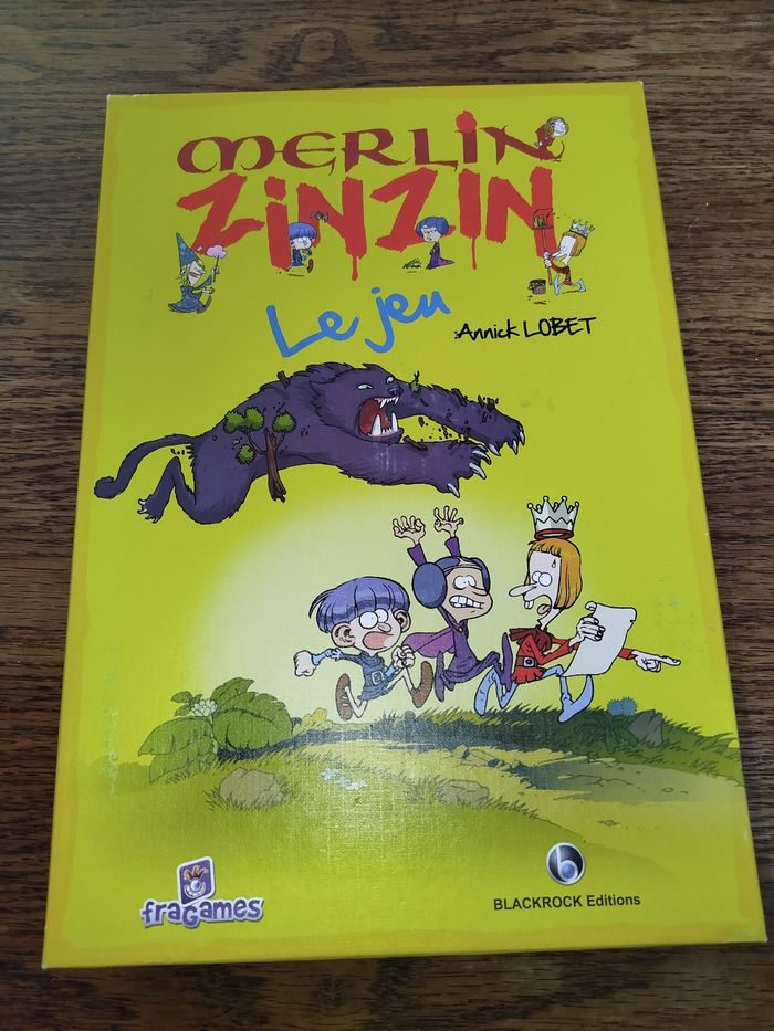 🎩 Jeu de société – Merlin Zinzin 🧙‍♂️