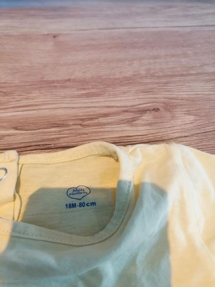 Tee shirt mots d'enfants - photo numéro 3