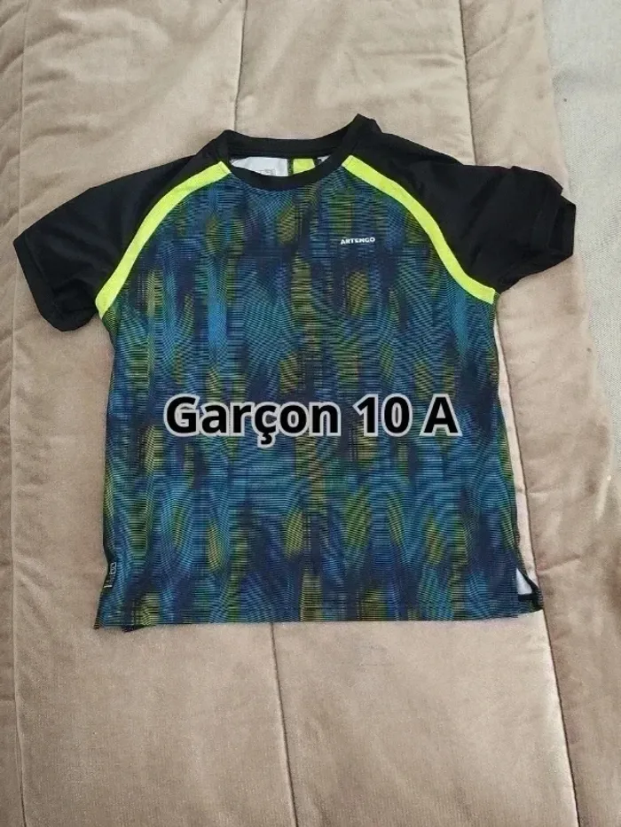 T-Short sport Décathlon Artengo garçon 10 ans - photo numéro 6
