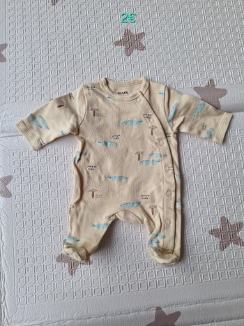 Pyjama naissance 0 mois (48-51cm) croco