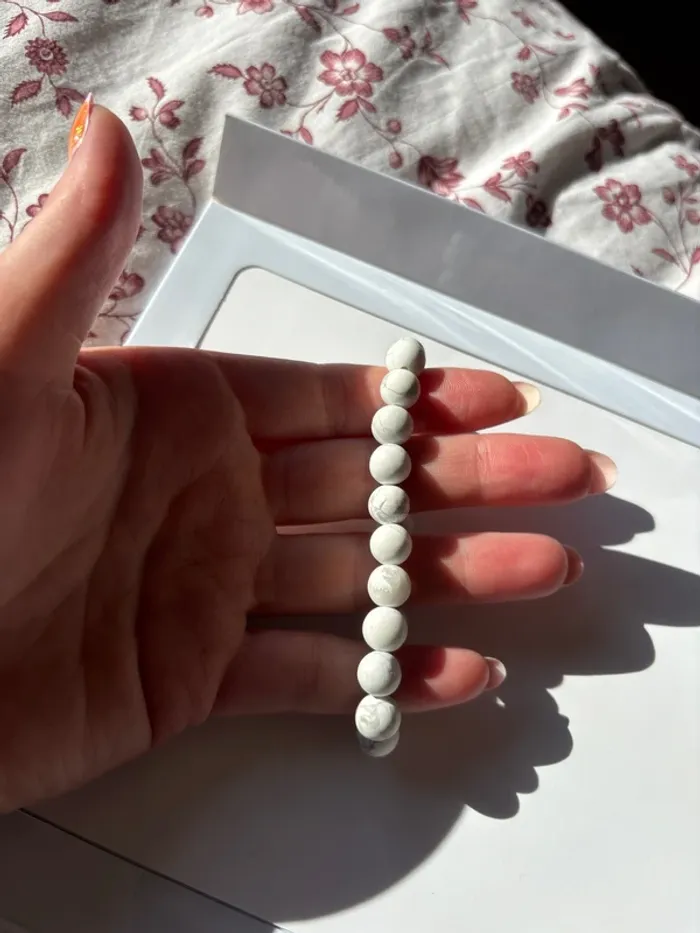 Bracelet blanc - photo numéro 3