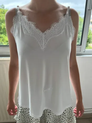 Débardeur amisu blanc taille XS
