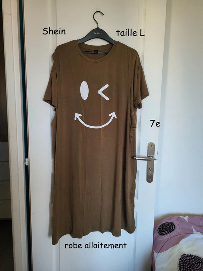 Robe de grossesse et allaitement taille L 40 état neuf - photo numéro 2