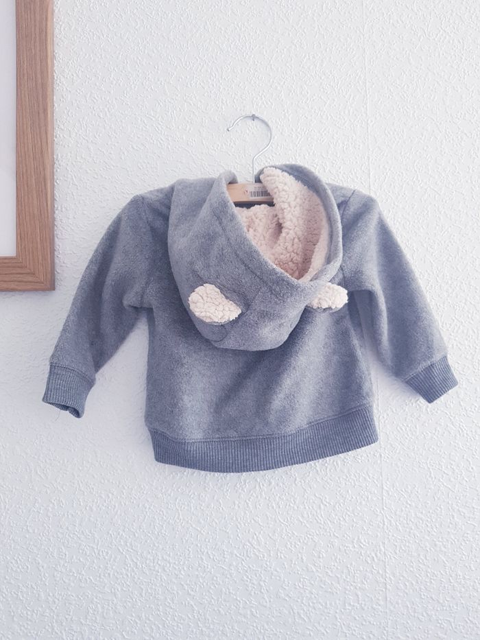 Carter's - Ensemble chaud sweat à capuche + pantalon (6 mois) - photo numéro 2