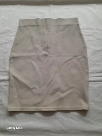 Jupe courte beige Pimkie taille 42