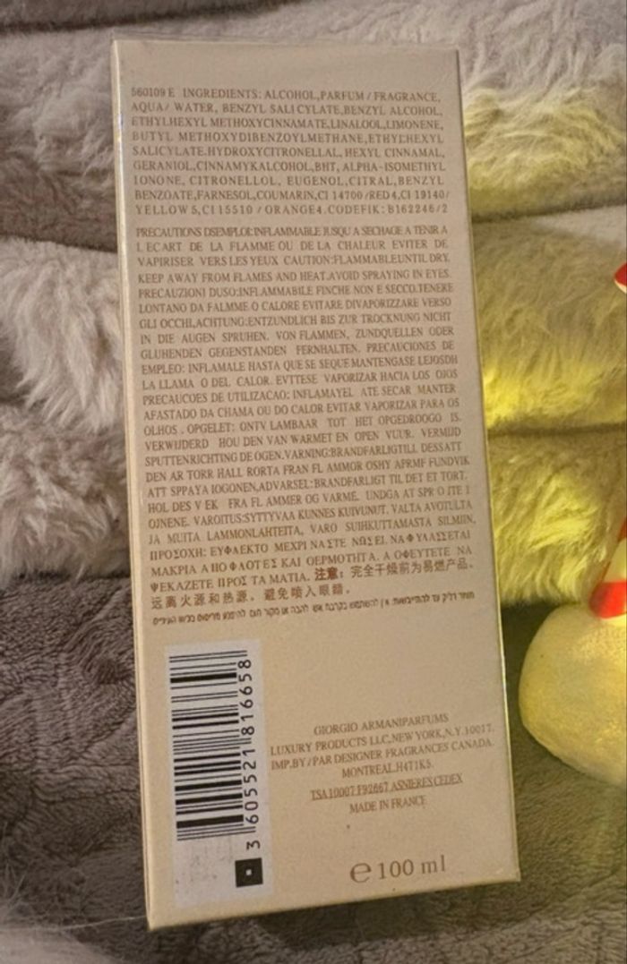 Parfum Si Armani - photo numéro 2