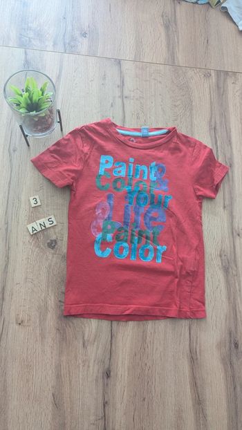 Tee shirt manches courtes - 3 ans