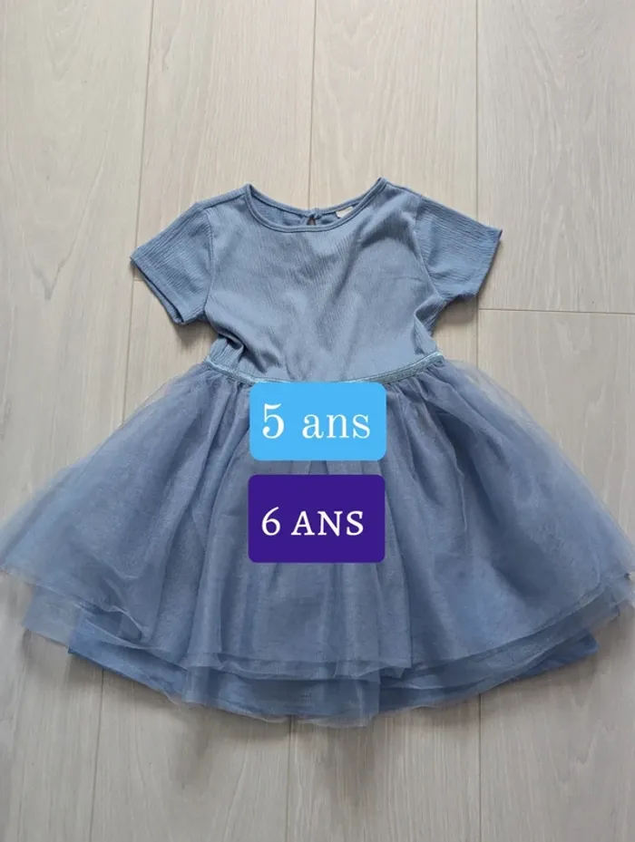 Robe fille H&M 5/6 ans