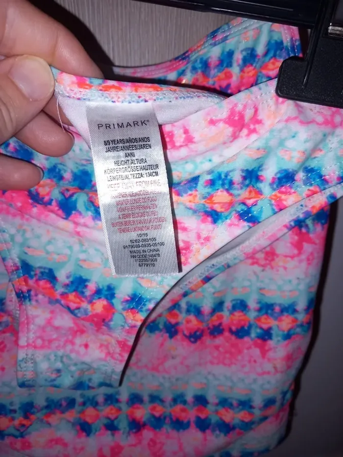 Maillot de bain coloré 8-9ans - photo numéro 3
