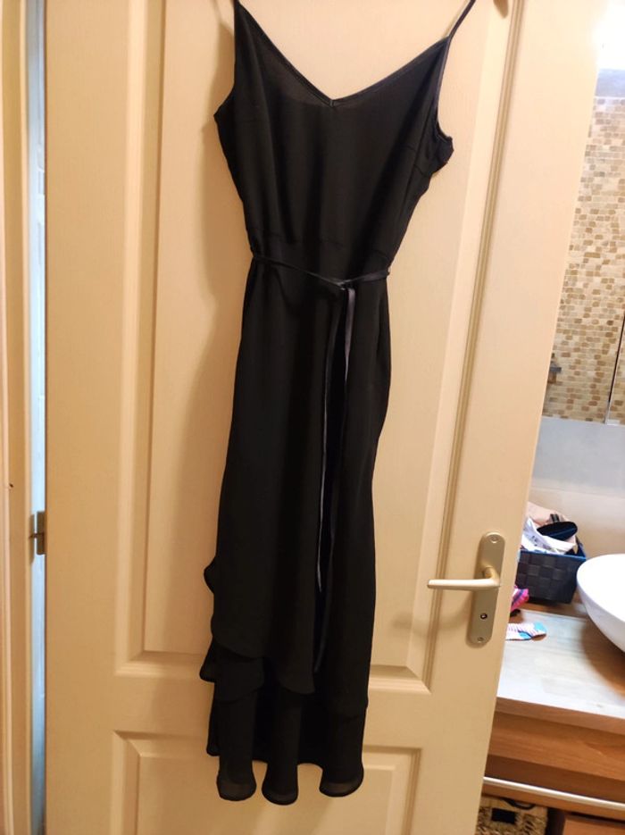 robe noir longue