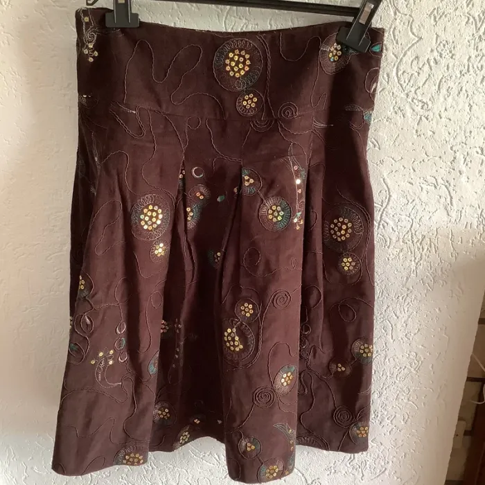 Jupe velours