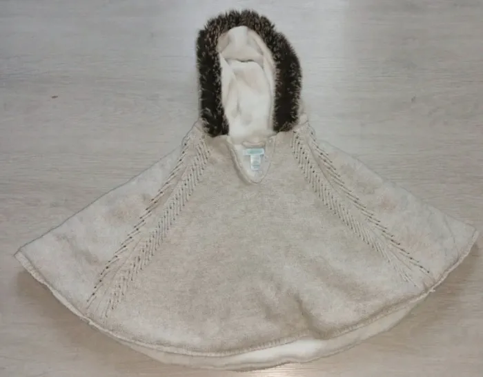 Poncho 12/18 mois