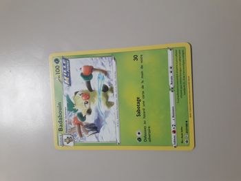 Badabouin Mille Poings carte Pokémon neuve