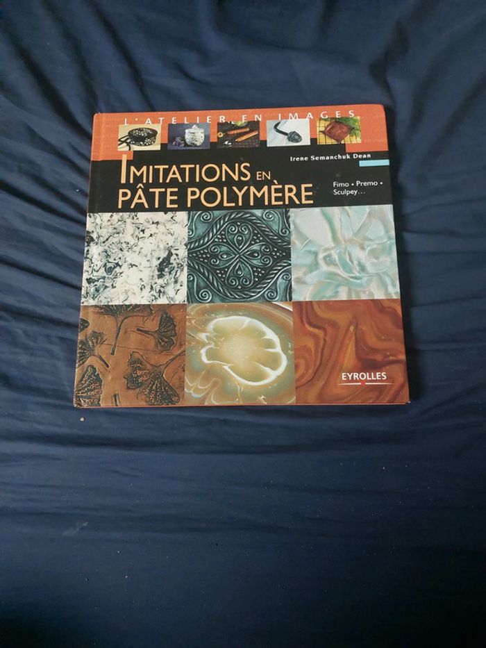 Livre imitations en pâte polymere
