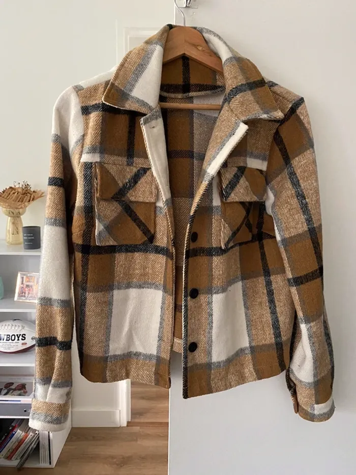 Veste à carreaux - Shein - photo numéro 2