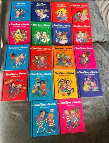 Lot livres Tom Tom et nana