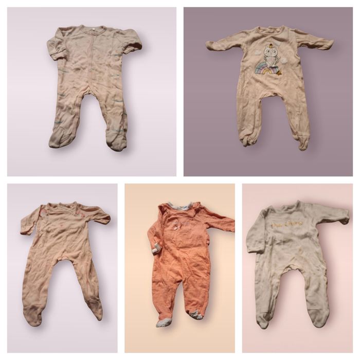 Lot de pyjamas fille 3 mois