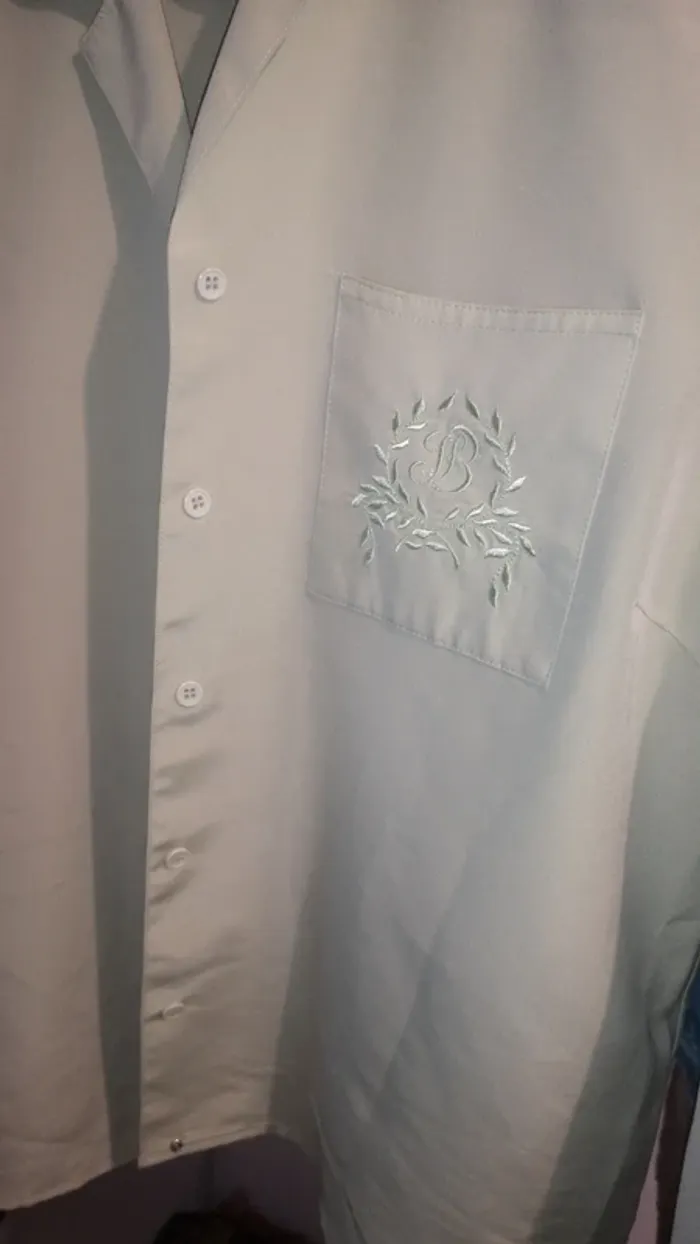 Chemise vert pomme vintage kiabi - photo numéro 2