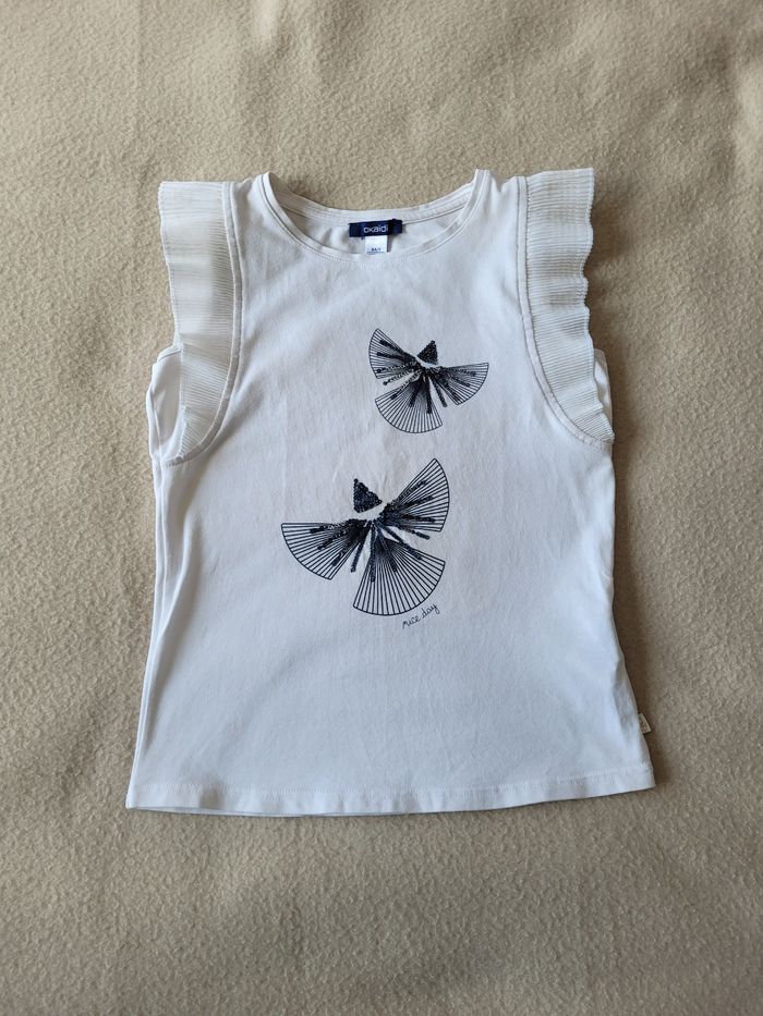 T-shirt okaïdi 8 ans 128 cm