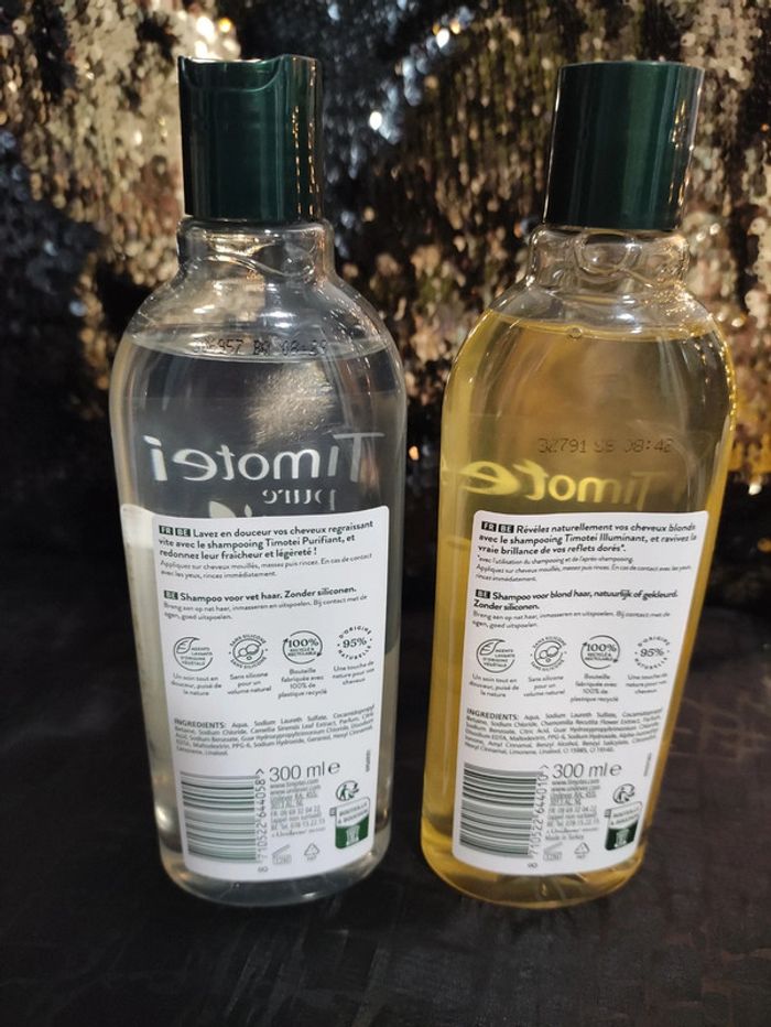 2 shampooing Timotei neufs - photo numéro 2