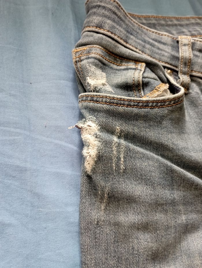 Jean skinny bleu - photo numéro 4